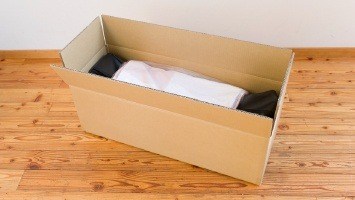 折りたたみ梱包イメージ